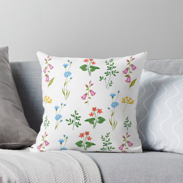 Item preview, Wild flowers white designed and sold by Katbydesign.