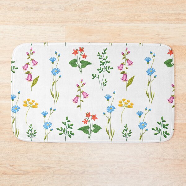 Item preview, Wild flowers white designed and sold by Katbydesign.