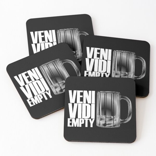 Item preview, VENI VIDI EMPTY beer designed and sold by fantastyc.