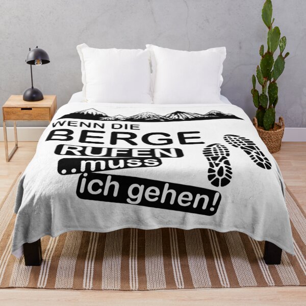 Artikelvorschau, Wenn die Berge rufen... muss ich gehen! entworfen und verkauft von SwissAlpine.