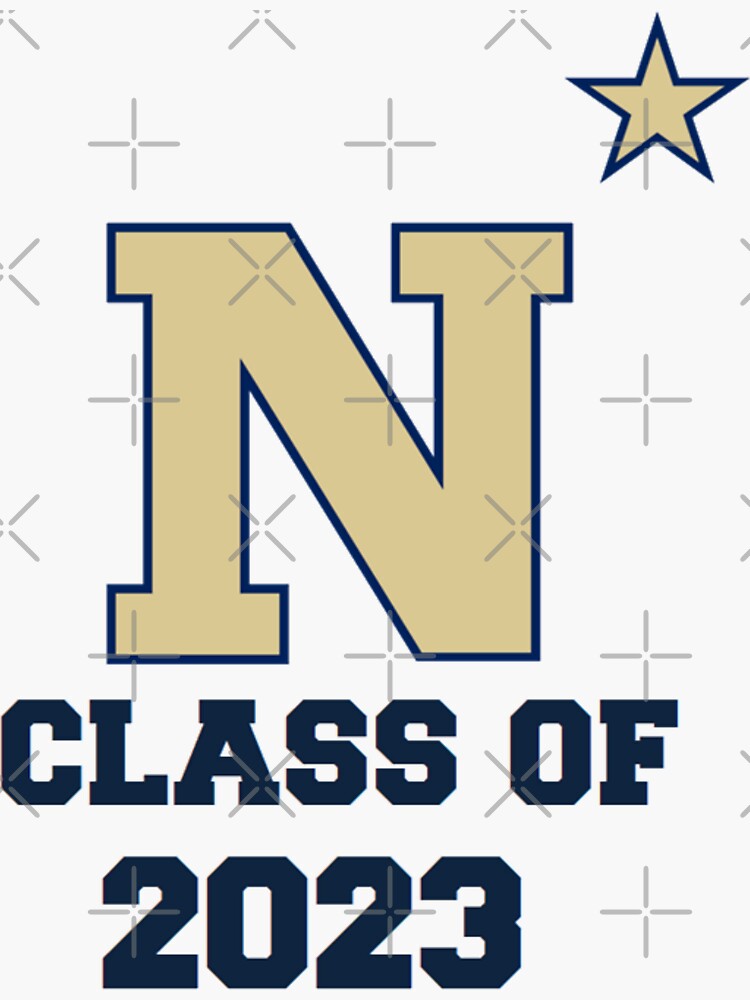 "Naval Academy Class of 2023" Sticker for Sale by jn456 | Redbubble