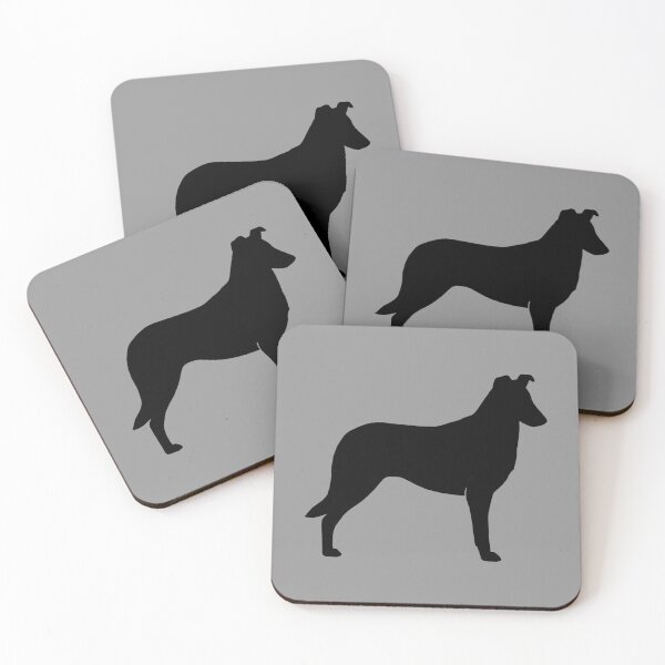 Item preview, Smooth Collie Silhouette(s) designed and sold by Jenn Inashvili.
