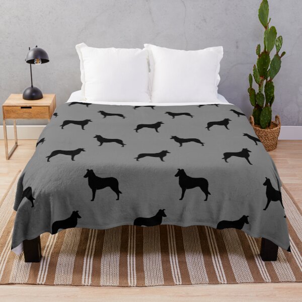 Item preview, Smooth Collie Silhouette(s) designed and sold by Jenn Inashvili.