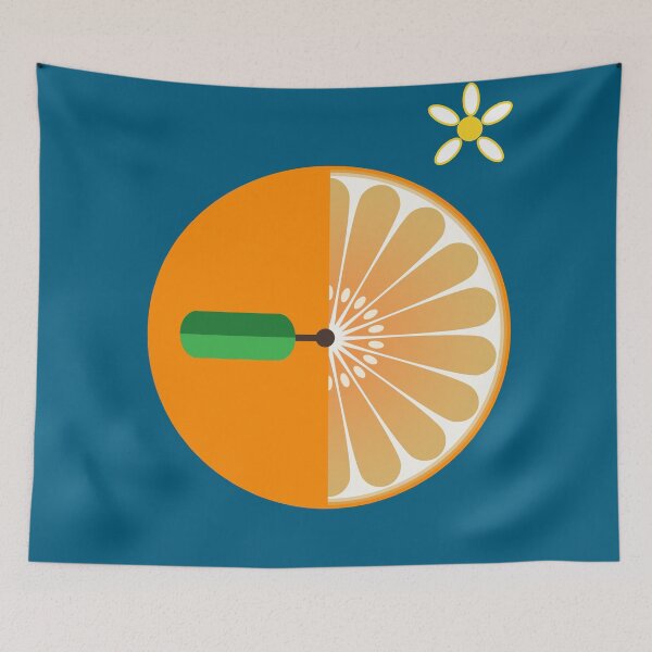 Item preview, Orange is the Happiest Color designed and sold by OBJETDART.
