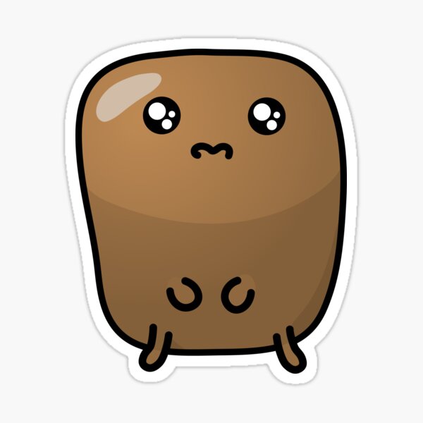 Jagaimo The Potato - Missing You! Sticker