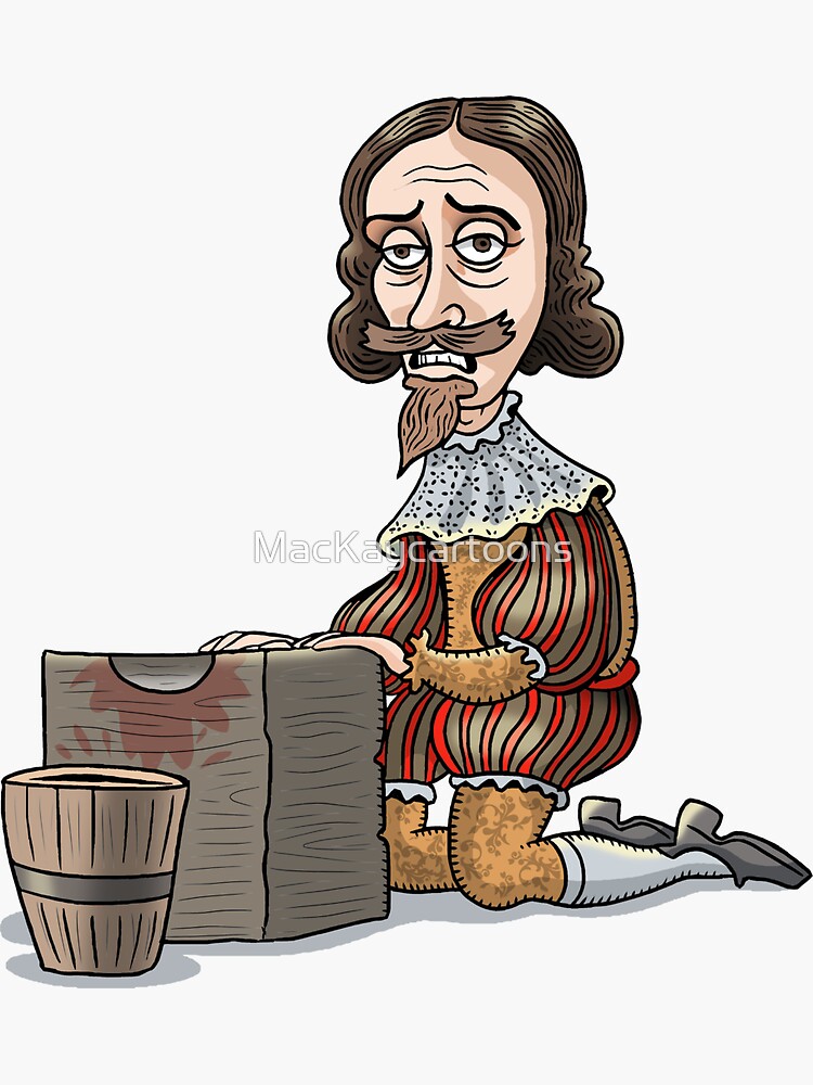 King Charles I by MacKaycartoons