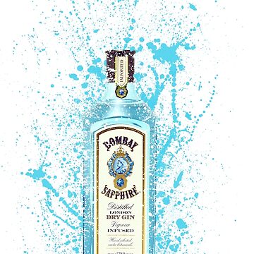 Artwork thumbnail, Bombay Sapphire Gin by AspirePrints