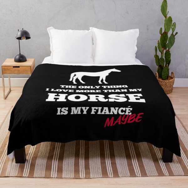 Item preview, The Only Thing I Love More than my Horse is my Fiance- Maybe Equestrian designed and sold by AricHutfles.