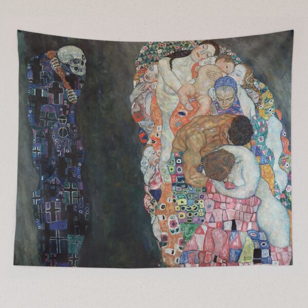 Item preview, Death and Life by Gustav Klimt (c 1915) designed and sold by allhistory.
