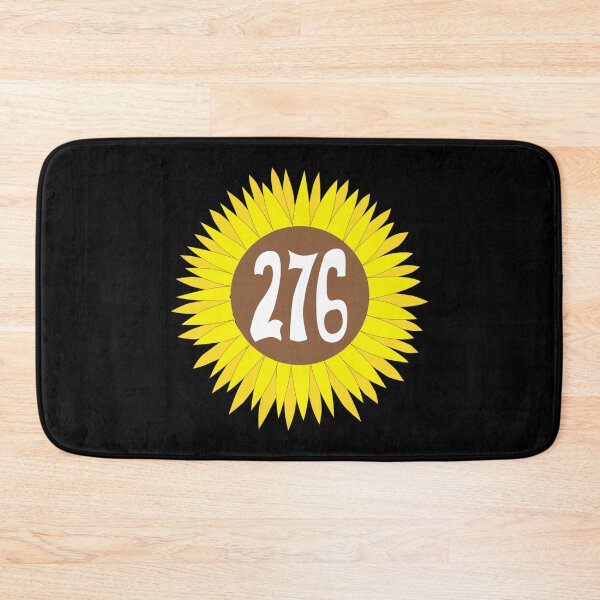Item preview, Hand Drawn Virginia Sunflower 276 Area Code designed and sold by itsrturn.