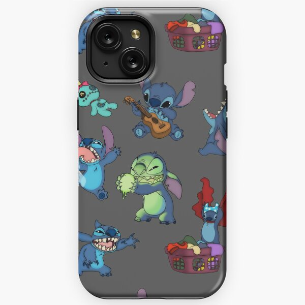Coque iPhone 15 Plus Officielle Disney Stitch Escalade - Lilo & Stitch