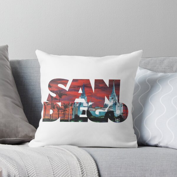 Item preview, San Diego Temple at Dusk  designed and sold by DSC Arts.