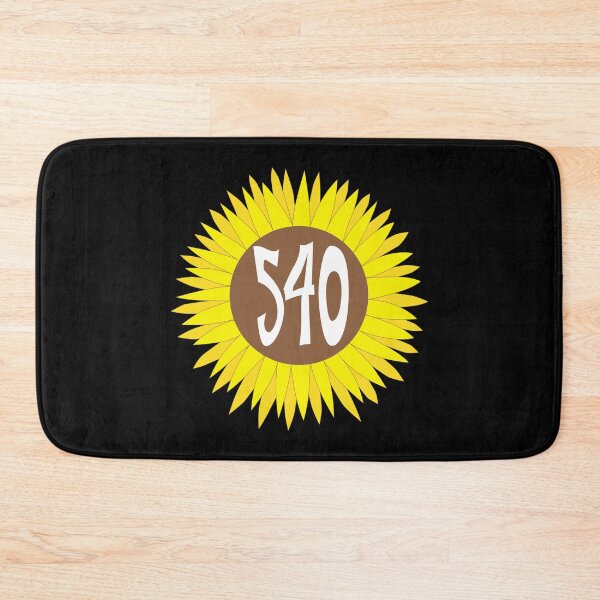 Item preview, Hand Drawn Virginia Sunflower 540 Area Code designed and sold by itsrturn.
