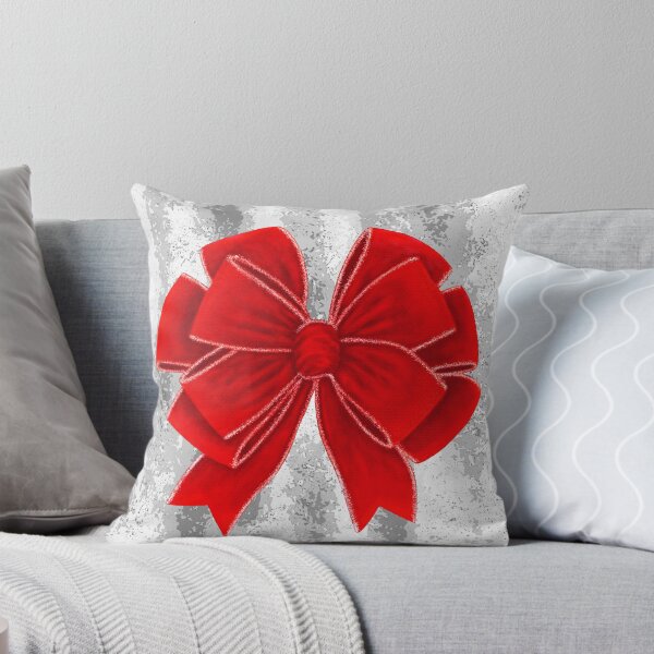 Item preview, Light Red Velvet Bow designed and sold by Wendi Moore.