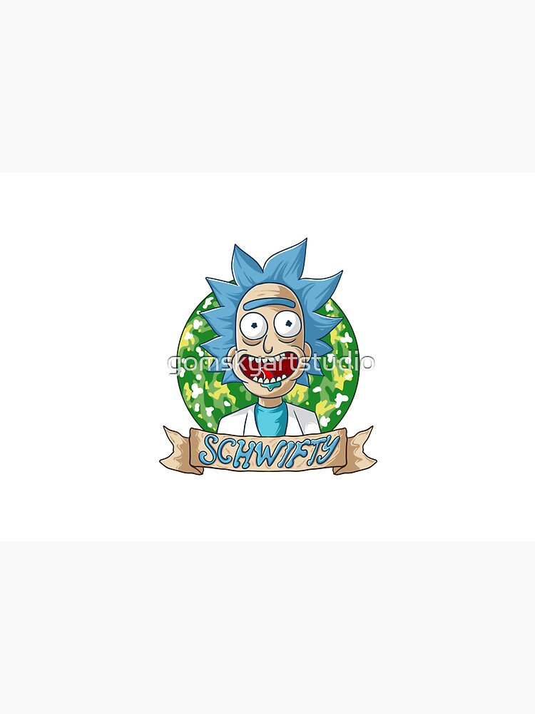 rick and morty get schwifty by gomskyartstudio