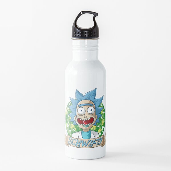 rick and morty get schwifty Water Bottle