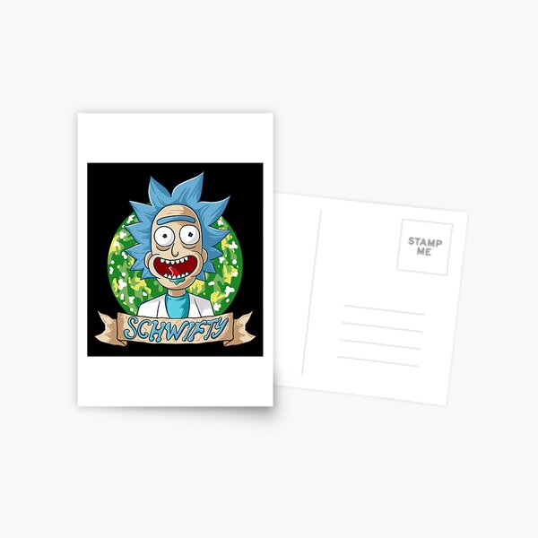 rick and morty get schwifty Postcard