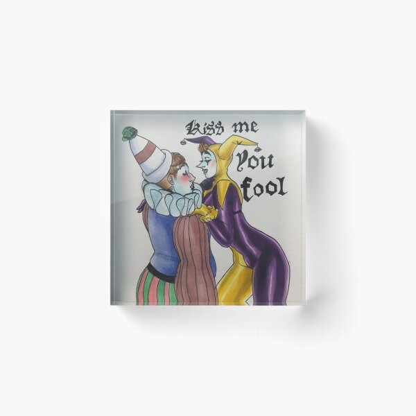 Item preview, A Couple of Fools in Love designed and sold by SmolArtDork.