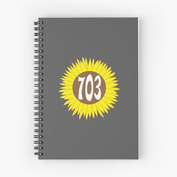 Item preview, Hand Drawn Virginia Sunflower 703 Area Code designed and sold by itsrturn.