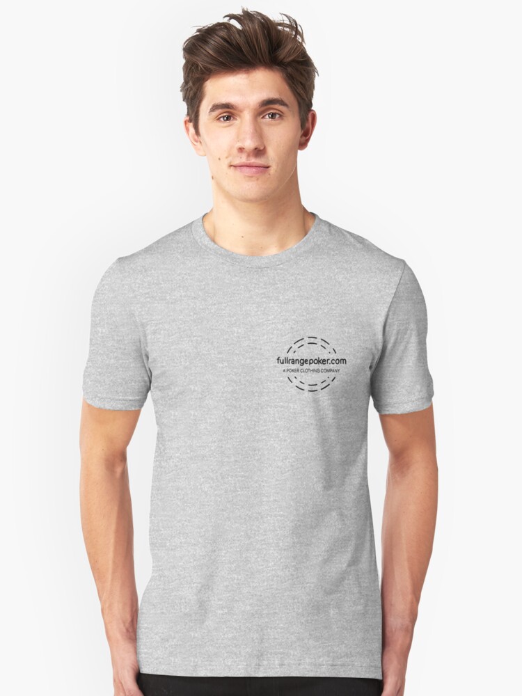 Alternate view of Full Range Poker logo Slim Fit T-Shirt