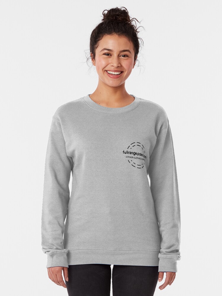 Alternate view of Full Range Poker logo Pullover Sweatshirt