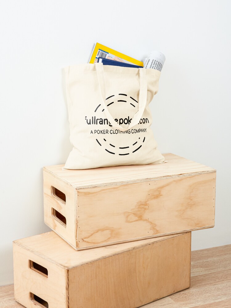 Alternate view of Full Range Poker logo Tote Bag