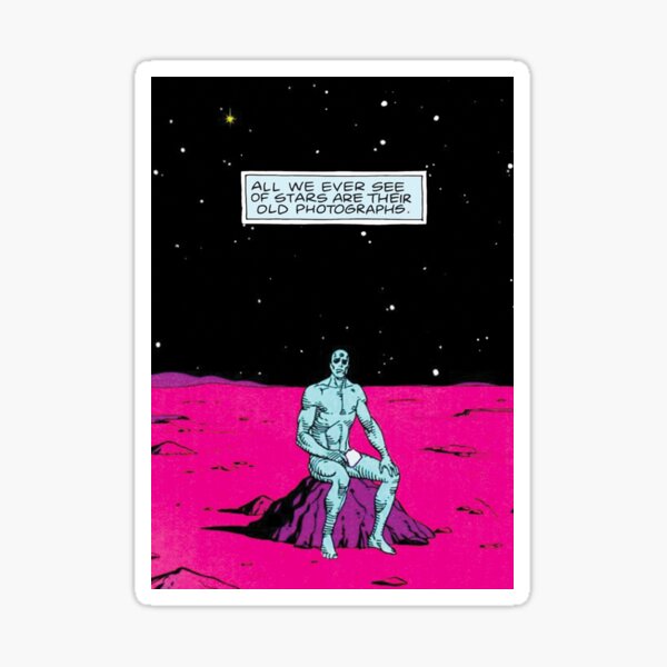 Dr Manhattan Ligma Balls Watchmen Meme Sticker for Sale by UnicornSithLord