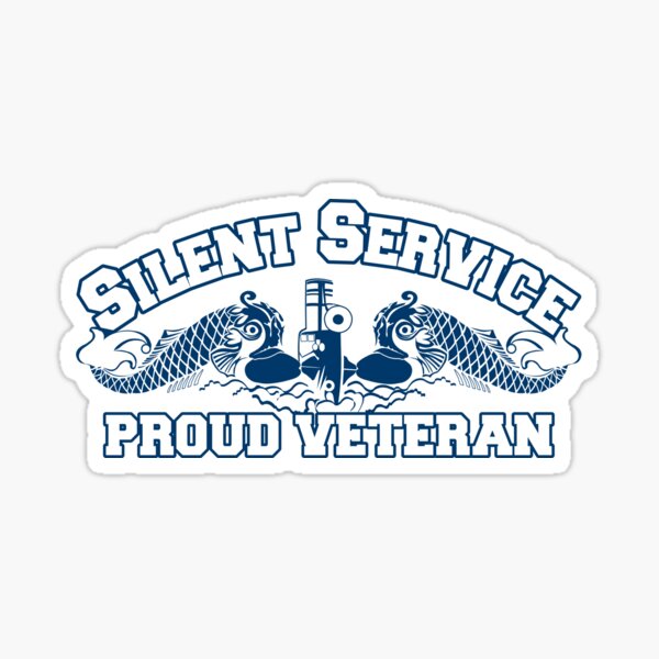 Silent Service - Proud Veteran Sticker