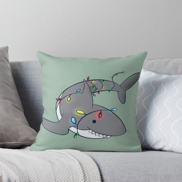 Item preview, Christmas Light Shark designed and sold by ShipwreckSketch.