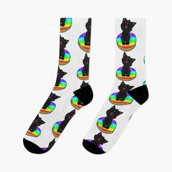 Item preview, Rainbow Doughnut Kitty designed and sold by KlickWitch.