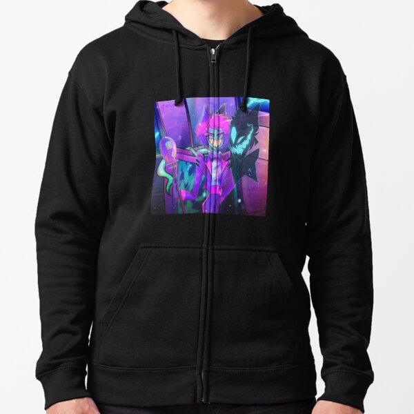 Neon discount alastor hoodie