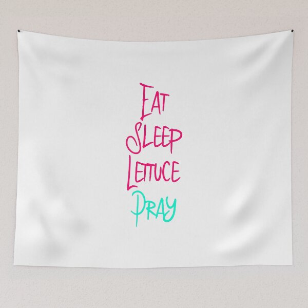 Item preview, Eat Sleep Lettuce Pray Funny Religious Biblical Humor designed and sold by at85productions.