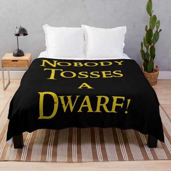 Item preview, Nobody tosses a dwarf! designed and sold by DafyddEm.