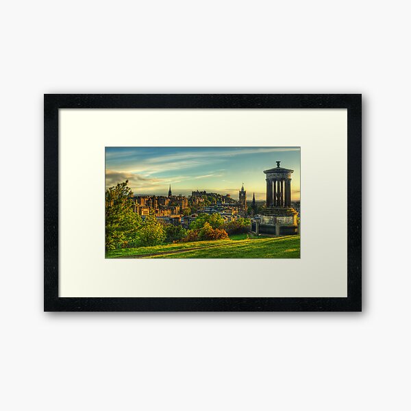 Edinburgh *Please View Larger* Framed Art Print