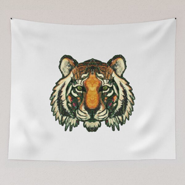 Item preview, Tiger Face  designed and sold by JLDavidsonArt.
