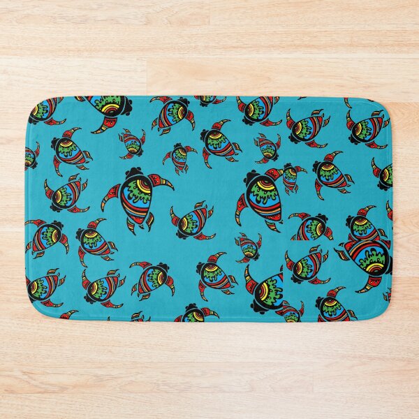 Item preview, Colorful Sea Turtle Collage designed and sold by Linda Roisum.