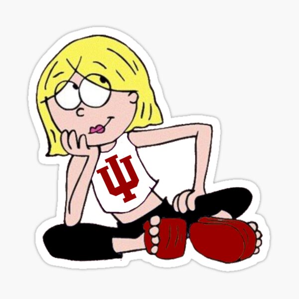 lizzie mcguire indiana university Sticker