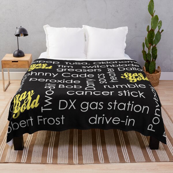 Item preview, Outsiders Stay Gold Word Cloud designed and sold by mymymagic.