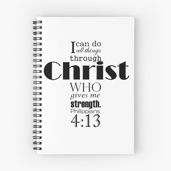 Item preview, Philippians 4:13 designed and sold by Marielle Awad.