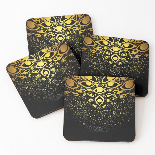 Item preview, Golden Eyes - Black designed and sold by aevios.