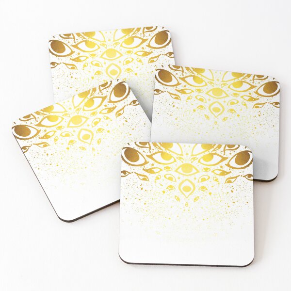 Item preview, Golden Eyes - White designed and sold by aevios.
