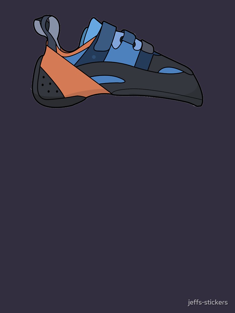 "Climbing Shoe Illustration" Tshirt for Sale by jeffsstickers