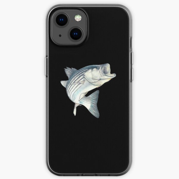 Striped Bass Fishing iPhone Soft Case