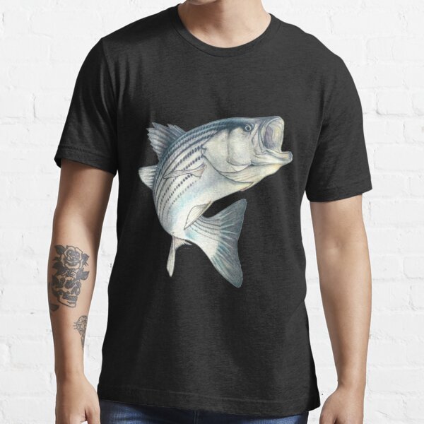 Striped Bass Fishing Fishing Classic T-Shirt | Redbubble