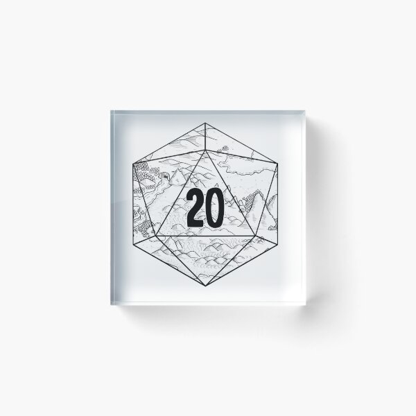 Item preview, World within a D20 designed and sold by Elvish-Emporium.