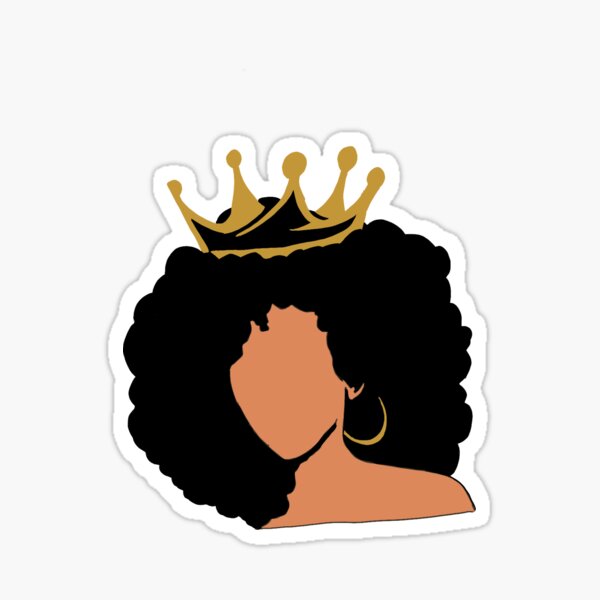 Fashion Girls #4, Brown Skin, Fashion Stickers