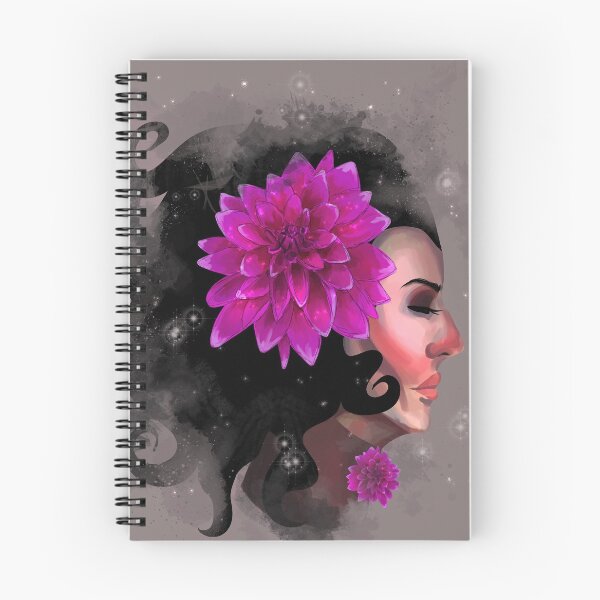 Item preview, Cali with Dahlias designed and sold by SnowyCali1907.