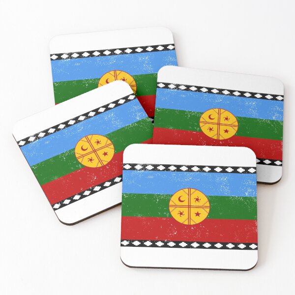 Item preview, Bandera Mapuche, Mapuche Flag, Indigenous People from Chile, Patagonia and Southwestern Argentina designed and sold by #mossasdesign.