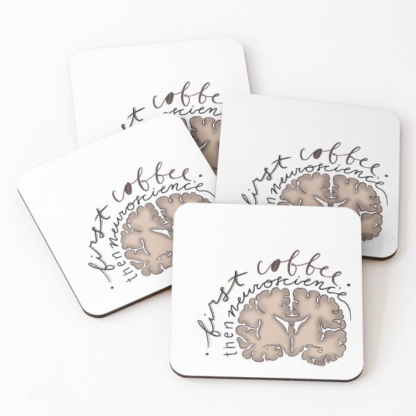 Item preview, First Coffee, then Neuroscience designed and sold by emmirice.