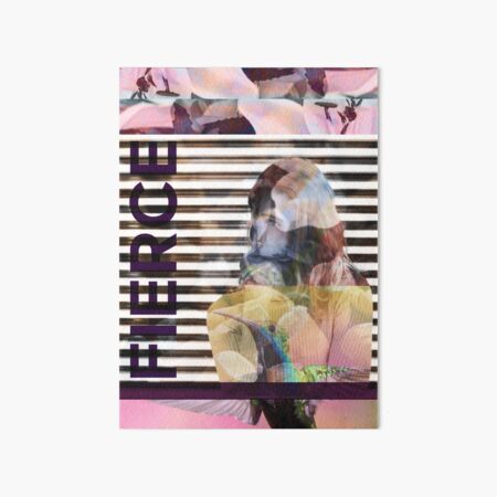 FIERCE WOMAN Art Board Print